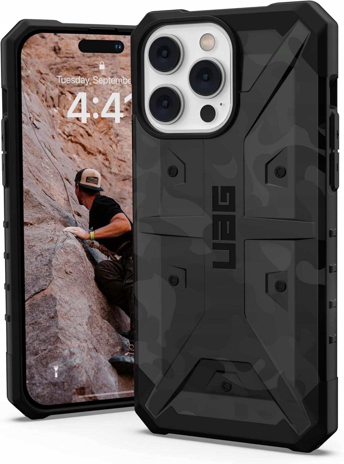Pouzdro Uag pro iPhone 14 Pro Max, obal Maskáčový Pancéřové pouzdro