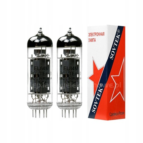 EL84M 6BQ5 Sovtek 2 ks spárovaná dvojice
