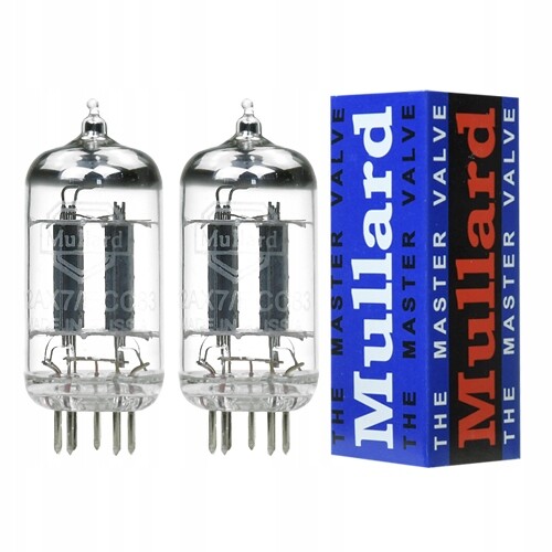 12AX7 ECC83, ECC803, 7025 Mullard 2 ks vybraný pár