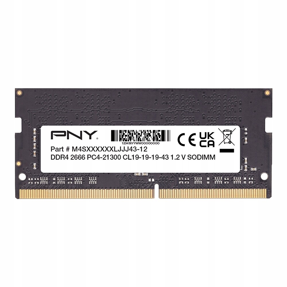 Pny Paměť 16GB DDR4 2666 So-dimm MN16GSD42666-SB