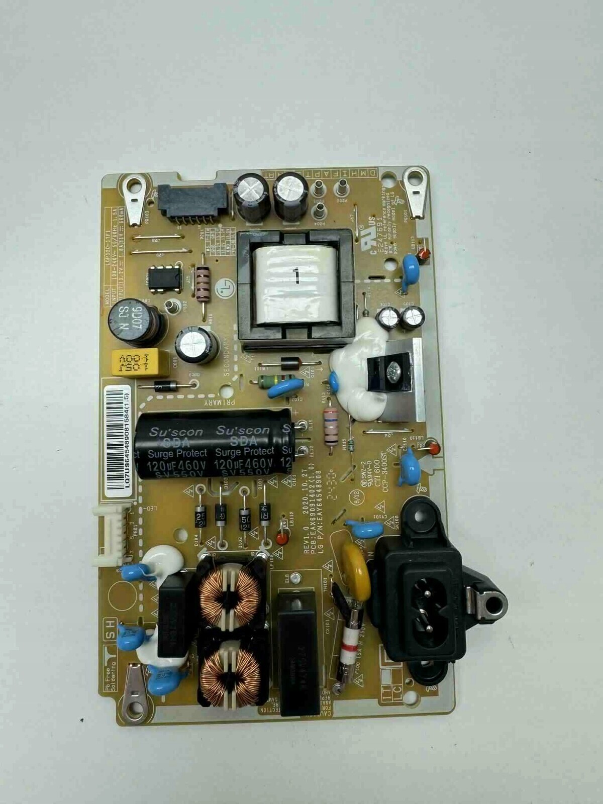 Napájecí deska power supply boardu Lg EAY64548908