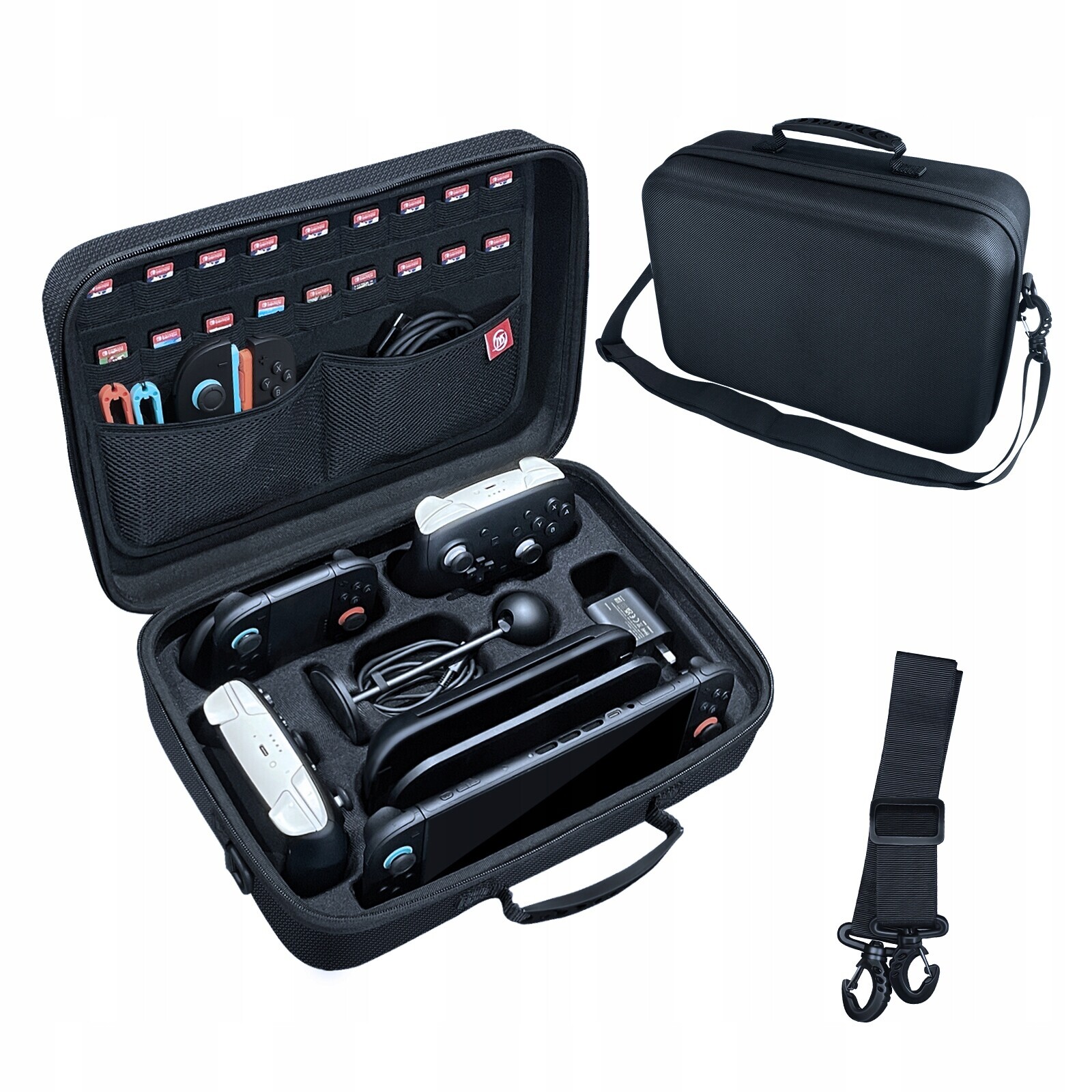 Velká taška Kufr Pouzdro Pouzdro Pevné pouzdro Eva pro Nintendo Switch 2 Ns 2