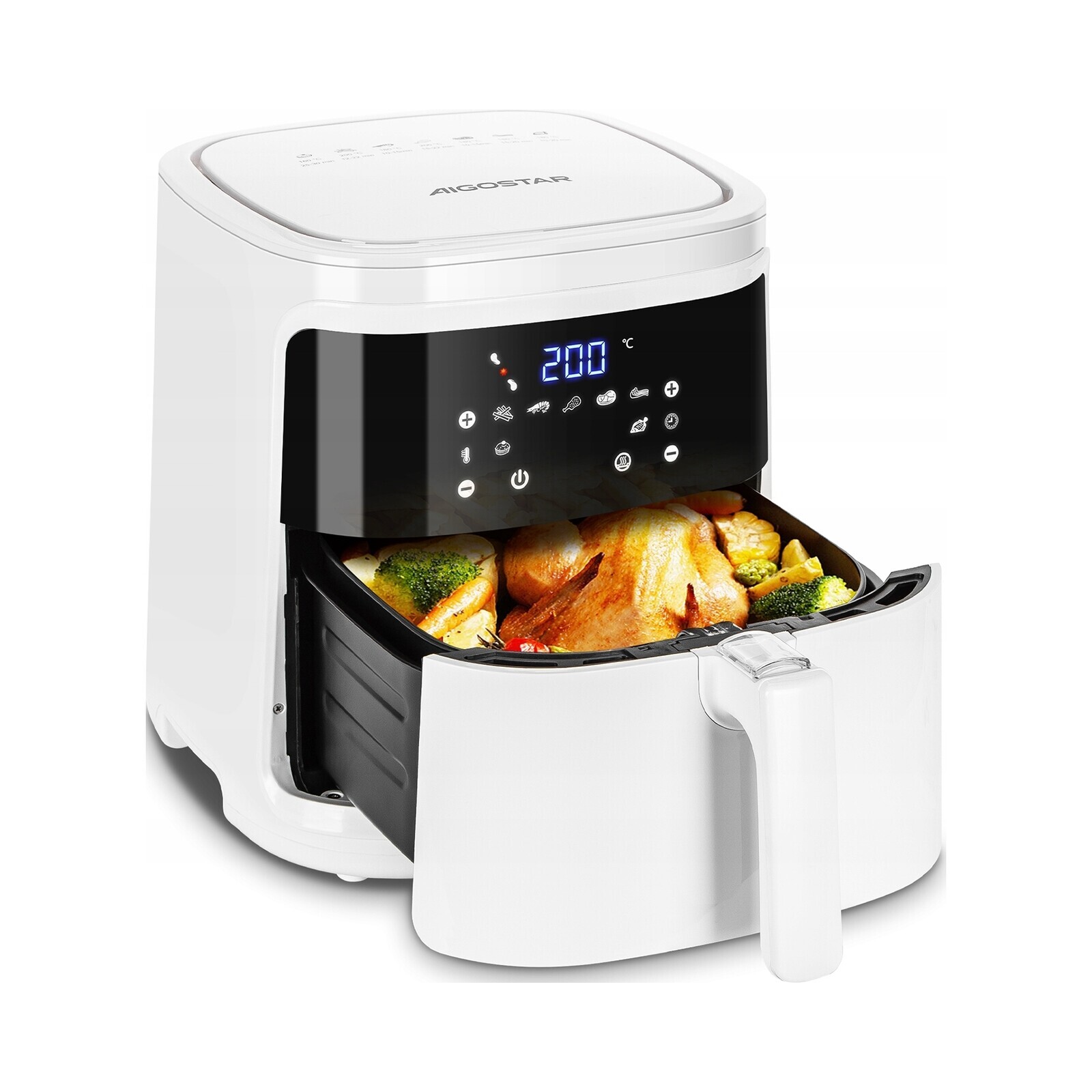 Beztuková fritéza Aigostar 300010A3D 1900 W 7 l