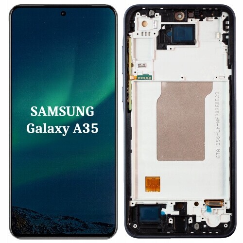 Displej Pro Samsung Galaxy A35 5G Rámeček Plný Oled