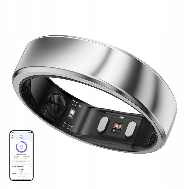 Smartring RingConn Air Gen 2 r. 8 (stříbrný galaxy)