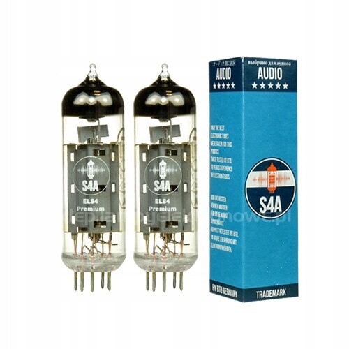 EL84 6BQ5, 6P14P-K Premium S4A 2 ks vybraný pár
