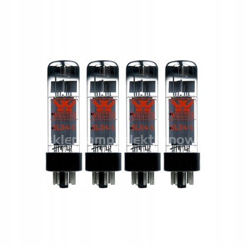 EL34-S EL34 Rft Welter Nos – 4 ks – vybrané čtverce