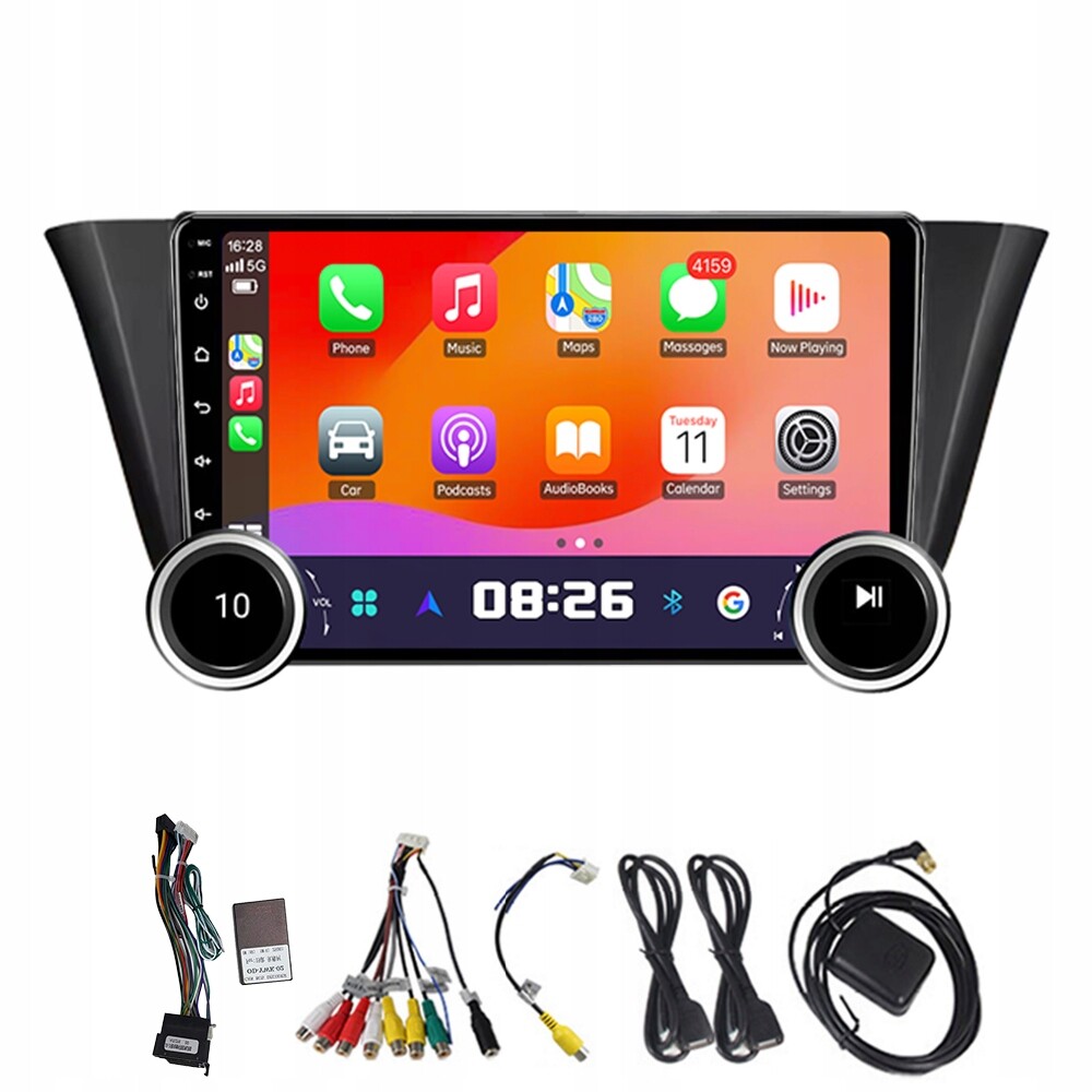 2Din Android 13 Autorádio pro Iveco Daily 2018 2019 s CarPlay Gps Rds 4G 64G