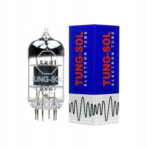 Elektronová lampa 6EU7 dvojitá trioda Tung-Sol
