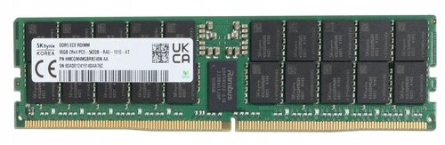 paměť Ram 1x 96GB Hynix Ecc DDR5 2Rx4 5600MHz Rdimm HMCGM4MGBRB248N