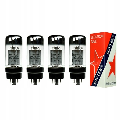 Elektronová lampa 5881WXT Sovtek – 4 ks – vybraný čtverec