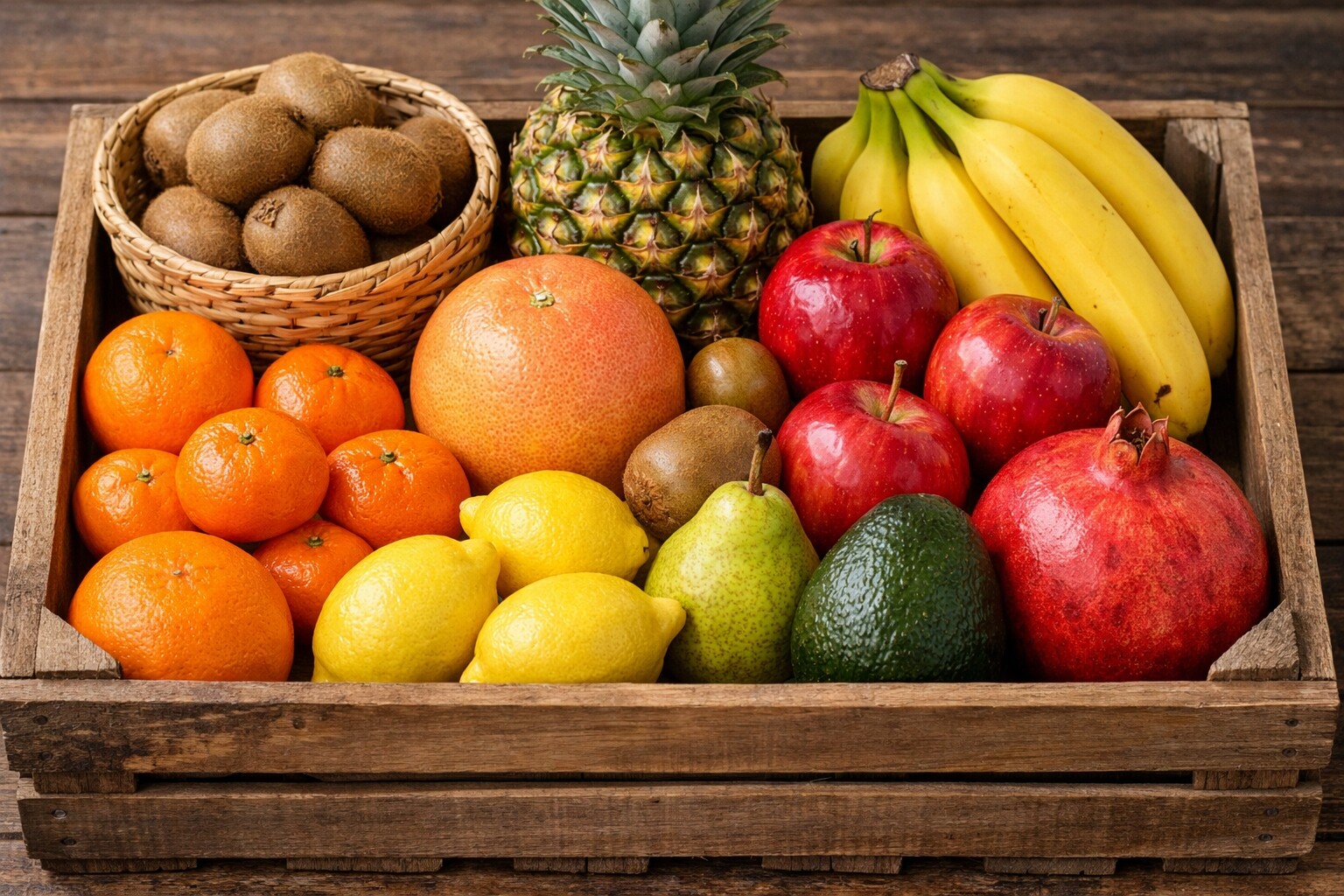 Sada Prémiového Čerstvého Ovoce – MIX Pro Každý Den – Ideální Do Domácnosti