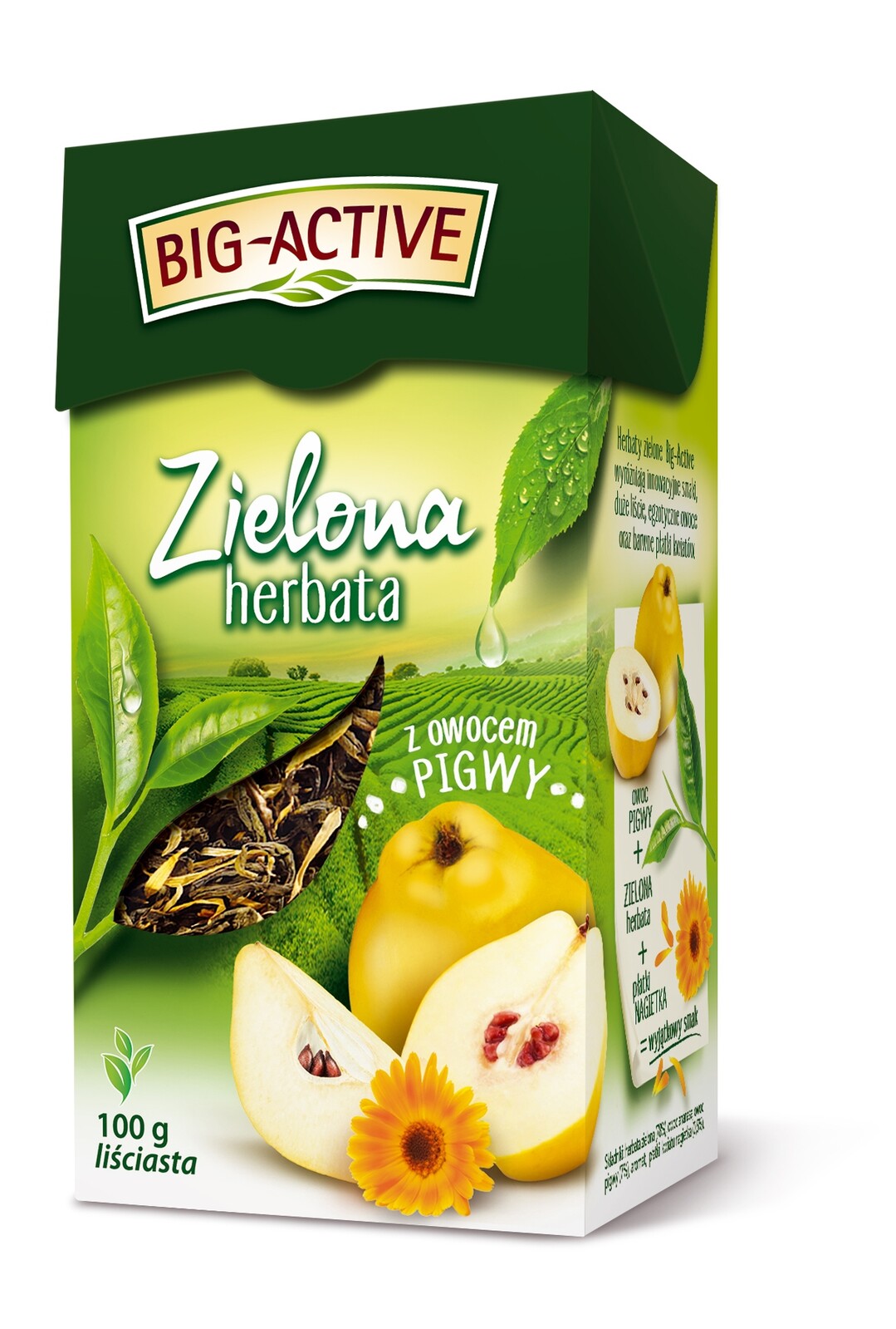 6 x Big-Active Čaj s plodem kdoule 100 g