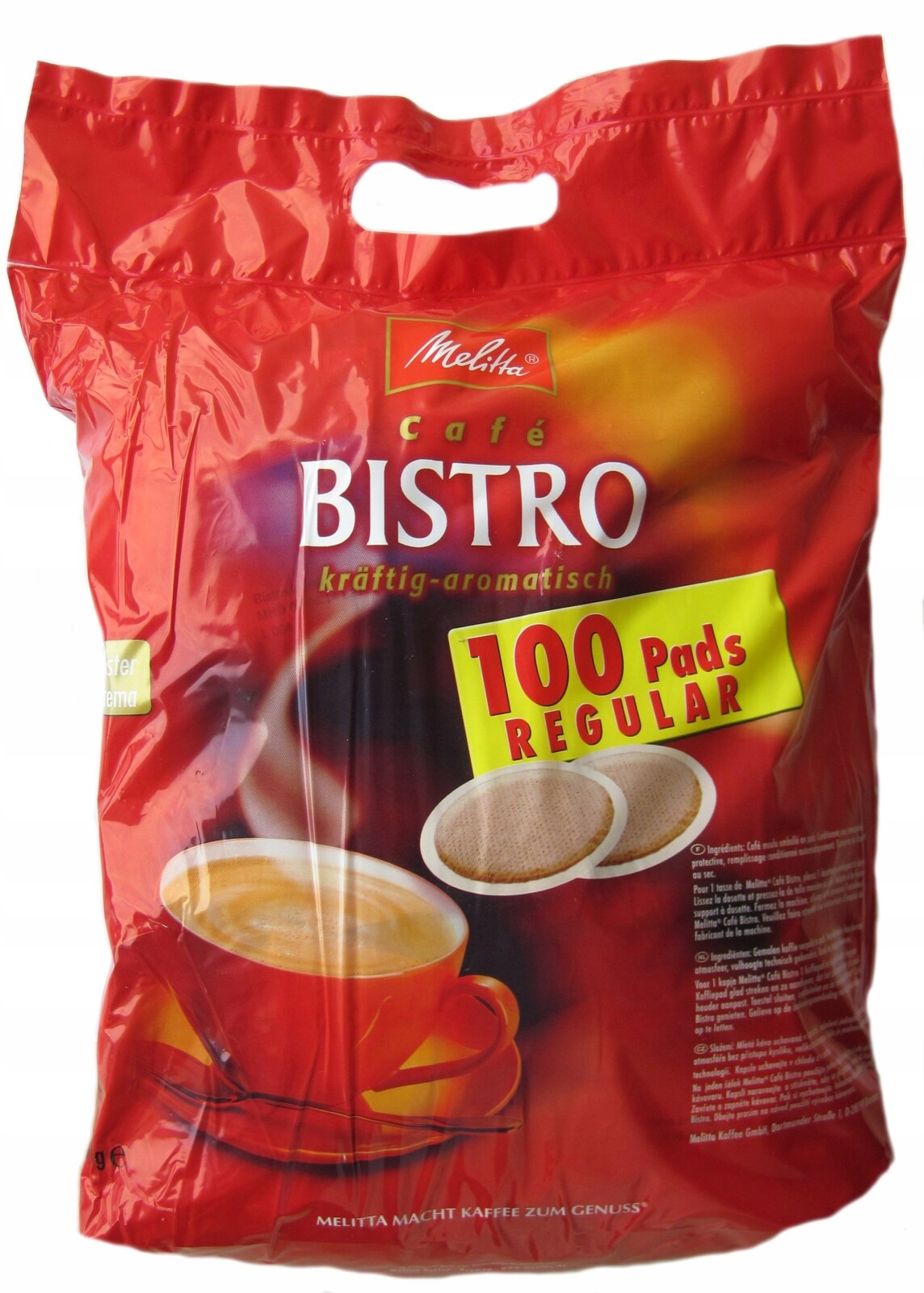 Káva Melitta Regular 100 pads sáčky pro Senseo
