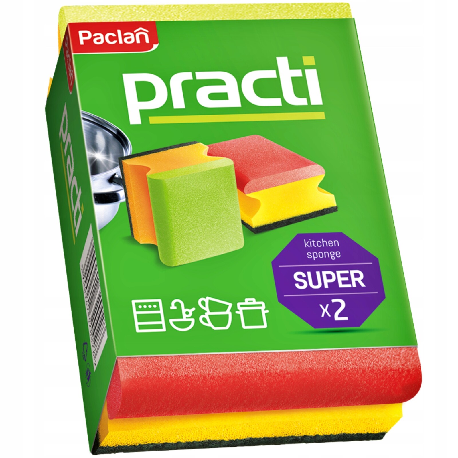 13X Paclan Practi Kuchyňský dřez Profilovaný 2 Kusů