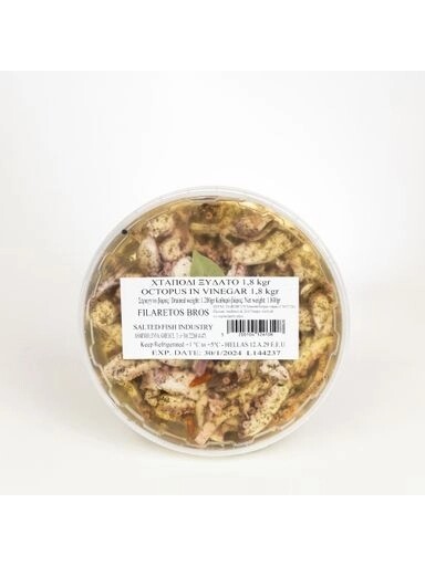 Chobotnice v oleji 1,8 kg