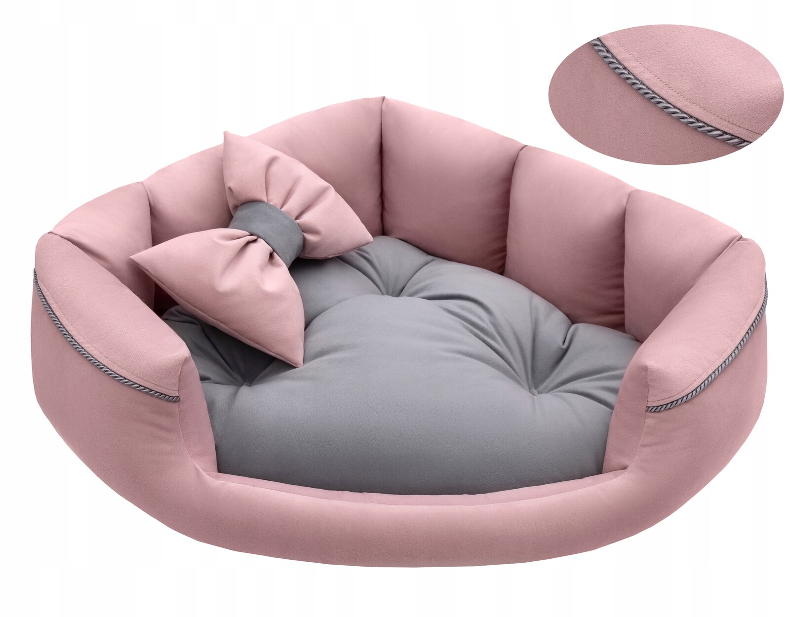 Pelíšek Lehátko pro psa kočku 50x50 Velurové