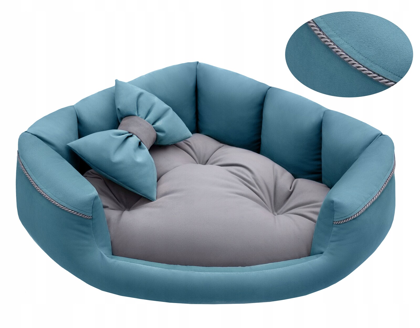 Pelíšek Lehátko pro psa kočku 70x70 Velurové