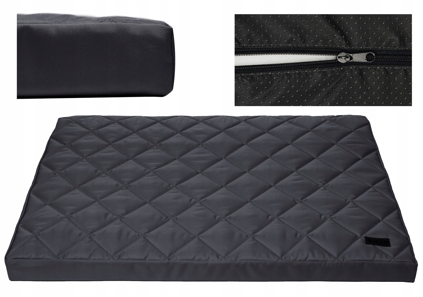 Pelíšek pro psa Voděodolná podložka matrace potah pěnový zip 150x100