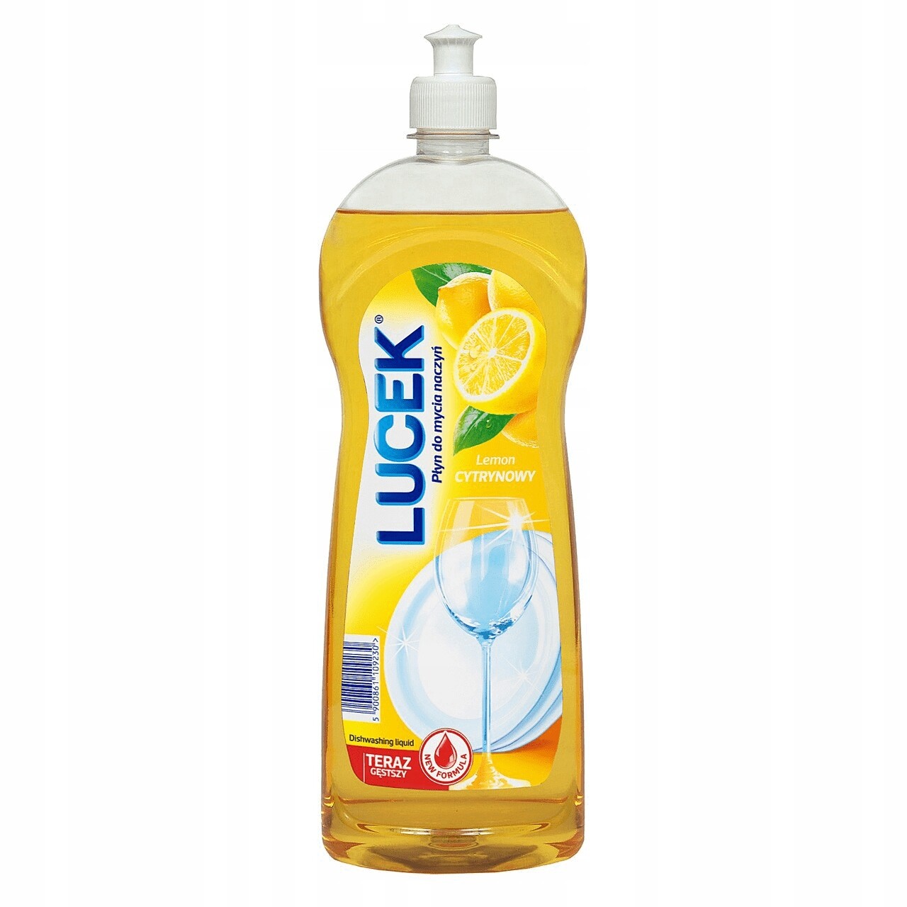 9X Lucek Citronový prostředek na mytí nádobí 1L