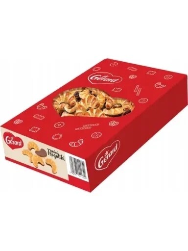 3x Dr Gerard – Křehké rohlíčky v kakaové polevě 637 g