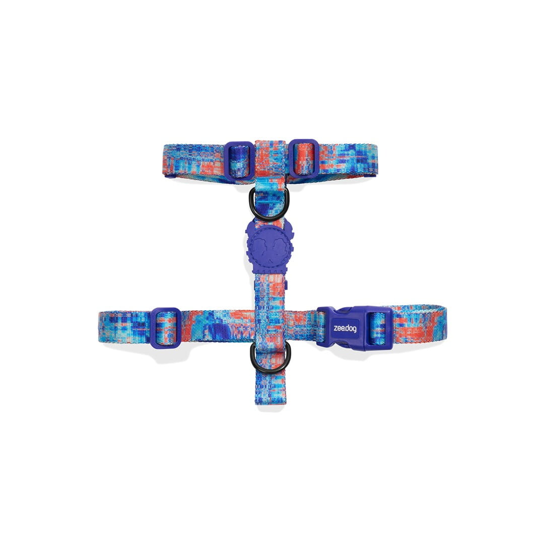 Zee Dog Postroj pro psa Glitch Error 404 L