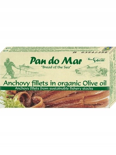 3x Pan Do Mar Anchois (sardinky) v Bio olivovém oleji 50 g