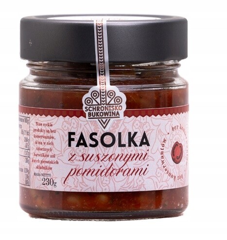 Fazole se sušenými rajčaty 230 g Schronisko Bukowina