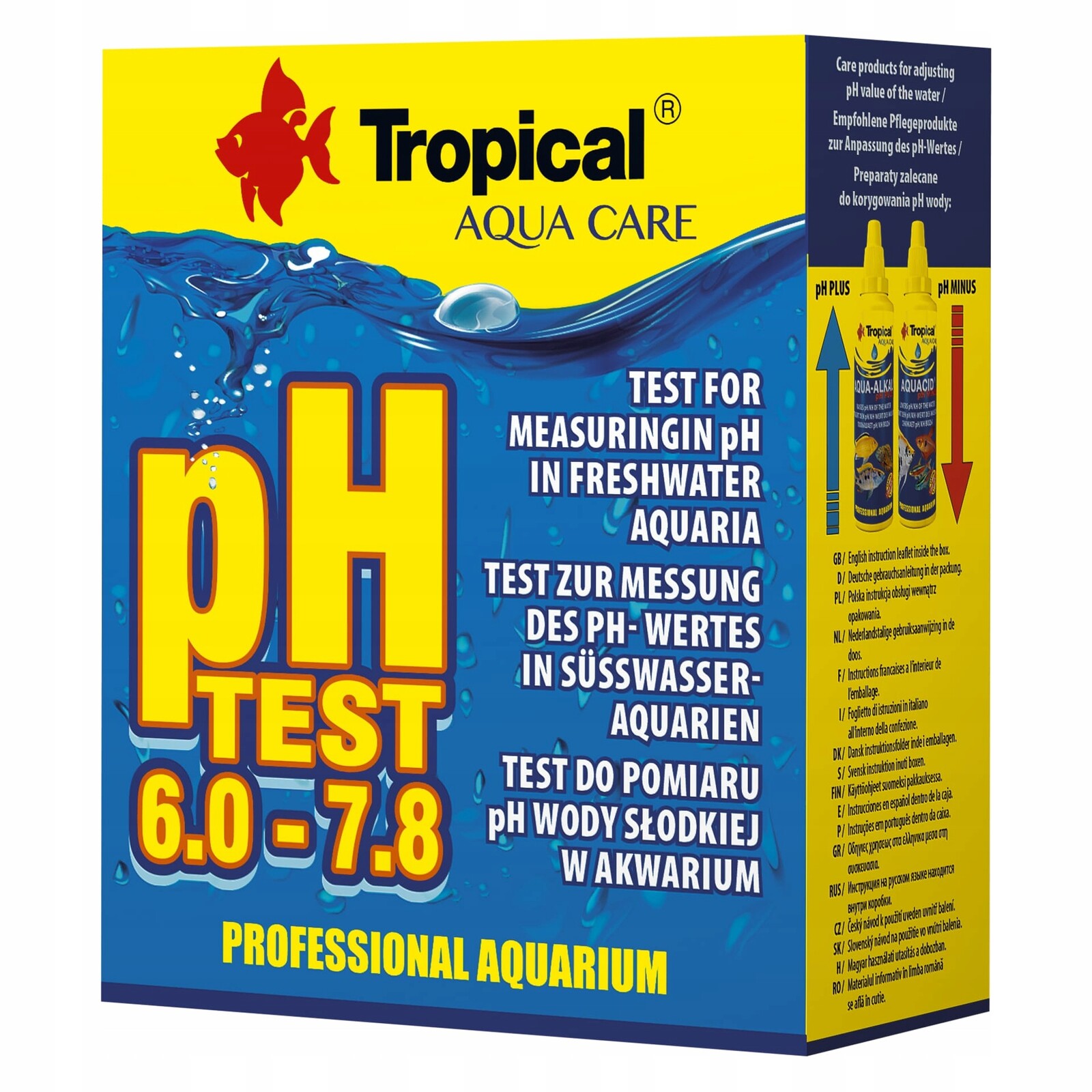 Tropical test pH 6,0-7,8