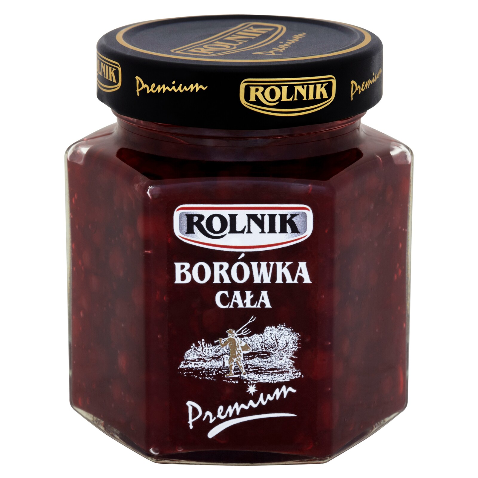 Rolnik Borůvka celá na maso paštik sklenice 300 ml