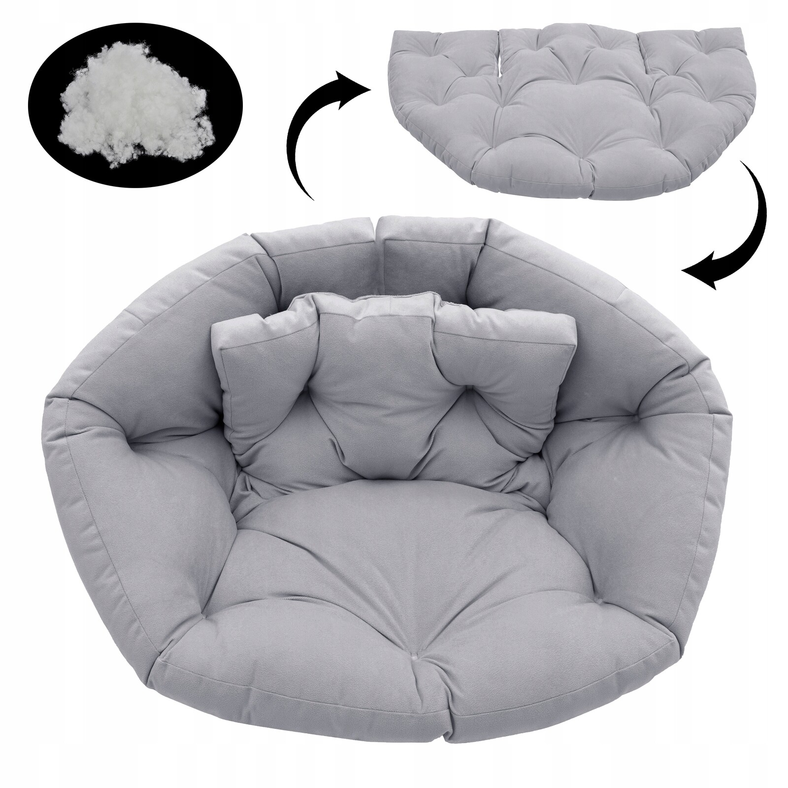 Pelíšek Lehátko Pro Psa Kočku 85x75 Rozkládací