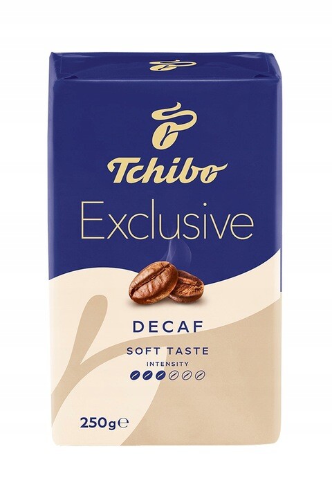 Tchibo Exclusive Decaf 250 g Mletá káva bez kofeinu