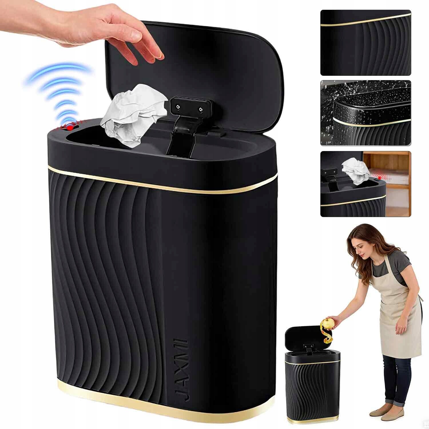 odpadkový koš s 8l senzorem, bezdotykový, automatický, tichý