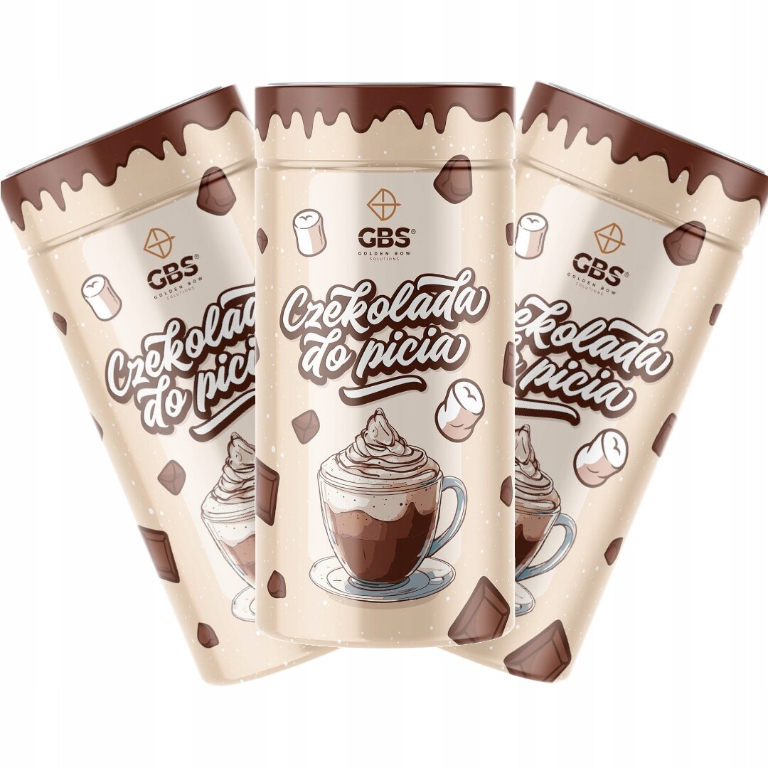 Gbs Čokoláda Na Pití 3PAK Všechny příchutě [3x250g]