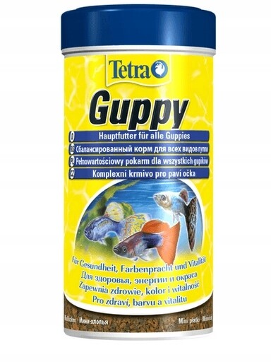 2X Tetra Guppy Mini Vločky 250ml