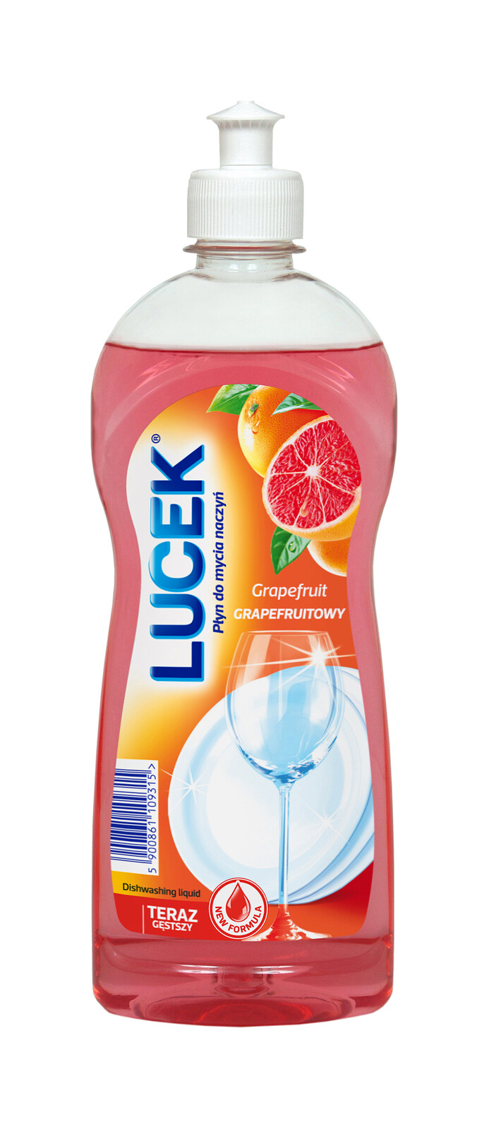 13X Lucek Grapefruitový prostředek na mytí nádobí 500 ml