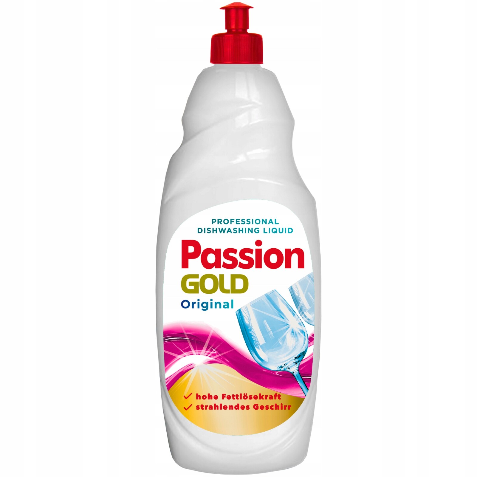 9X Passion Gold, Tekutý prostředek na mytí nádobí Original, 850 ml