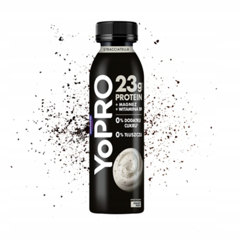 YoPRO Proteinový nápoj Straciatella 8 x 270 g