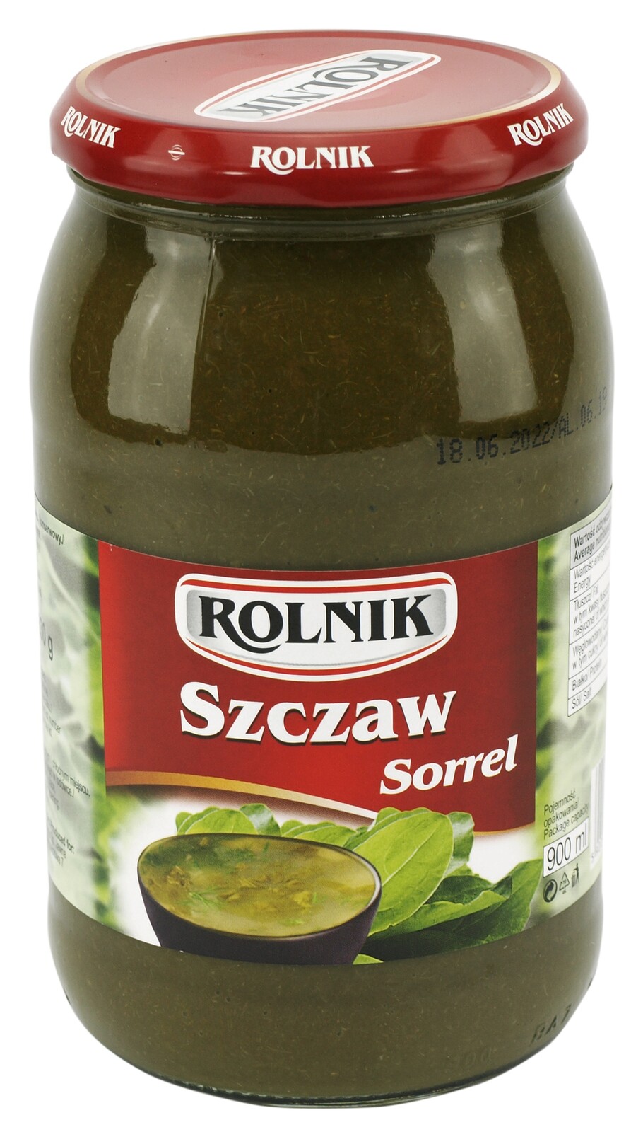 Rolnik Šťovík konzervovaná mletá 900 ml