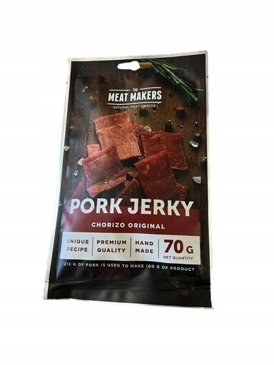 3x The Meat Makers Pork jerky z vepřového masa chorizo original 70 g