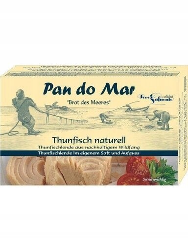 3x Pan Do Mar Tuňák ve vlastní šťávě 120 g