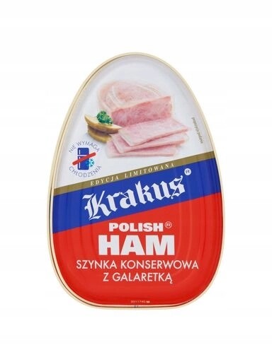 3x Krakus Konzervovaná šunka s želé 455 g