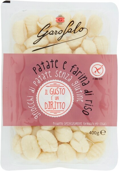 4X Garofalo Pasta Senza Glutine Gnocco DI Patate 400 Gr italský těstoviny