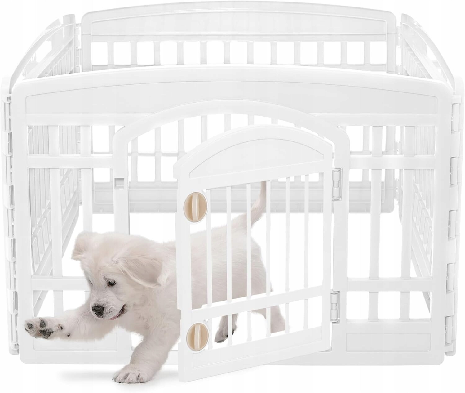 Kotec Pro Psa A Štěňata Domácí Výběh S Panelovými Dveřmi 90 cm