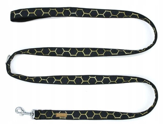 Kendog Černé Medové plátky Vodítko 200 cm 2 cm