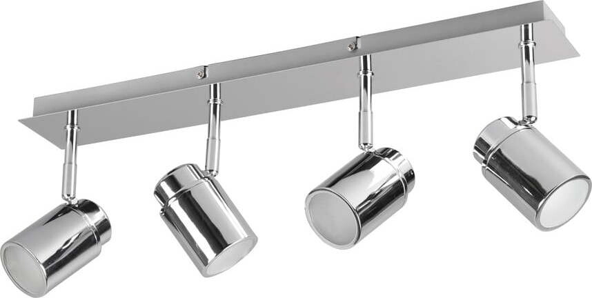 Kovové bodové svítidlo v leskle stříbrné barvě 19x52 cm Angelo – Trio