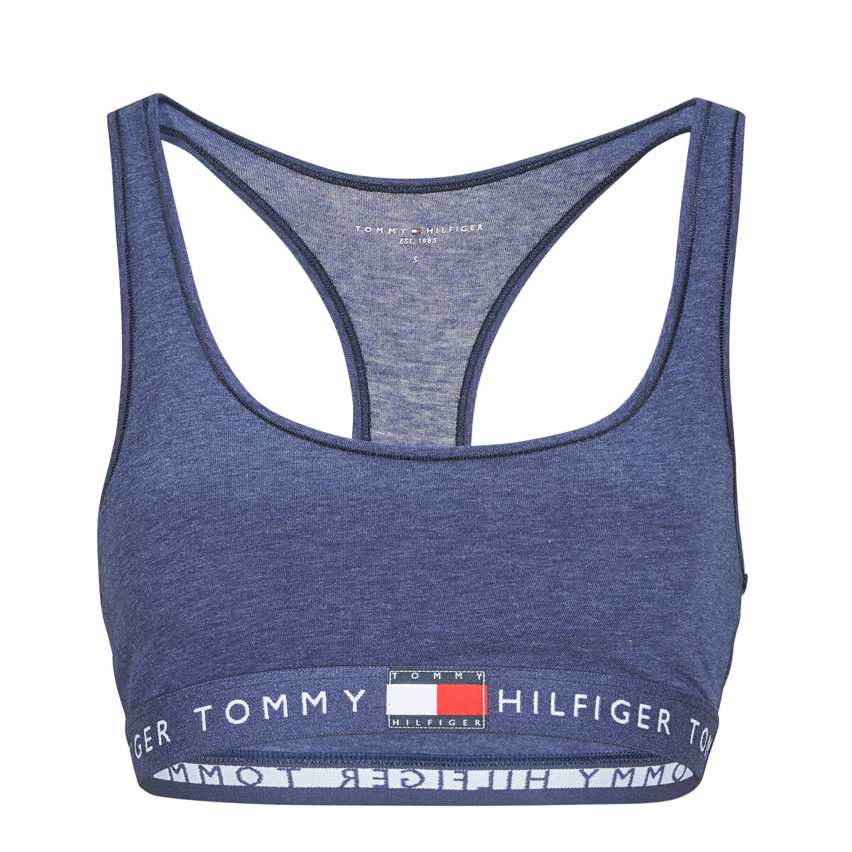 Tommy Hilfiger  RACERBACK BRALETTE (EXT.SIZES)  Tmavě modrá