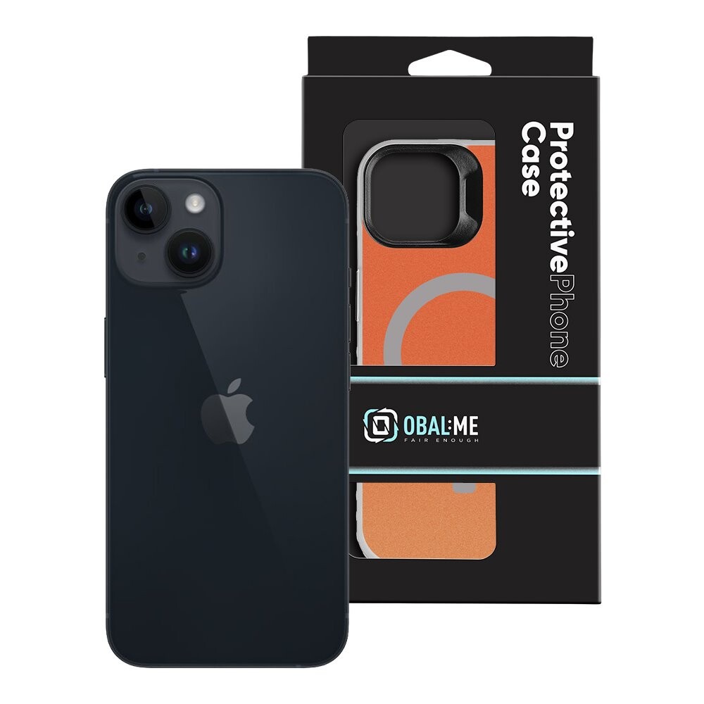 Zadní kryt OBAL:ME MagNetix SolarFlex pro Apple iPhone 14, copper grey