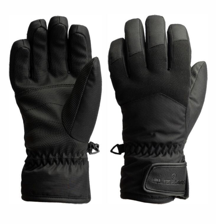 Blizzard Spark junior ski gloves black