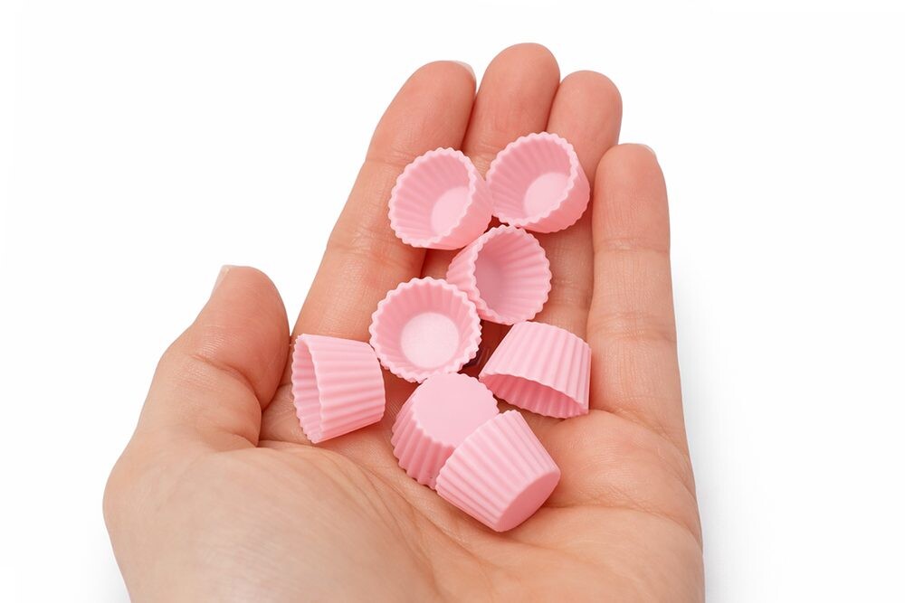 Miniaturní košíčky - dekorace 10 ks -